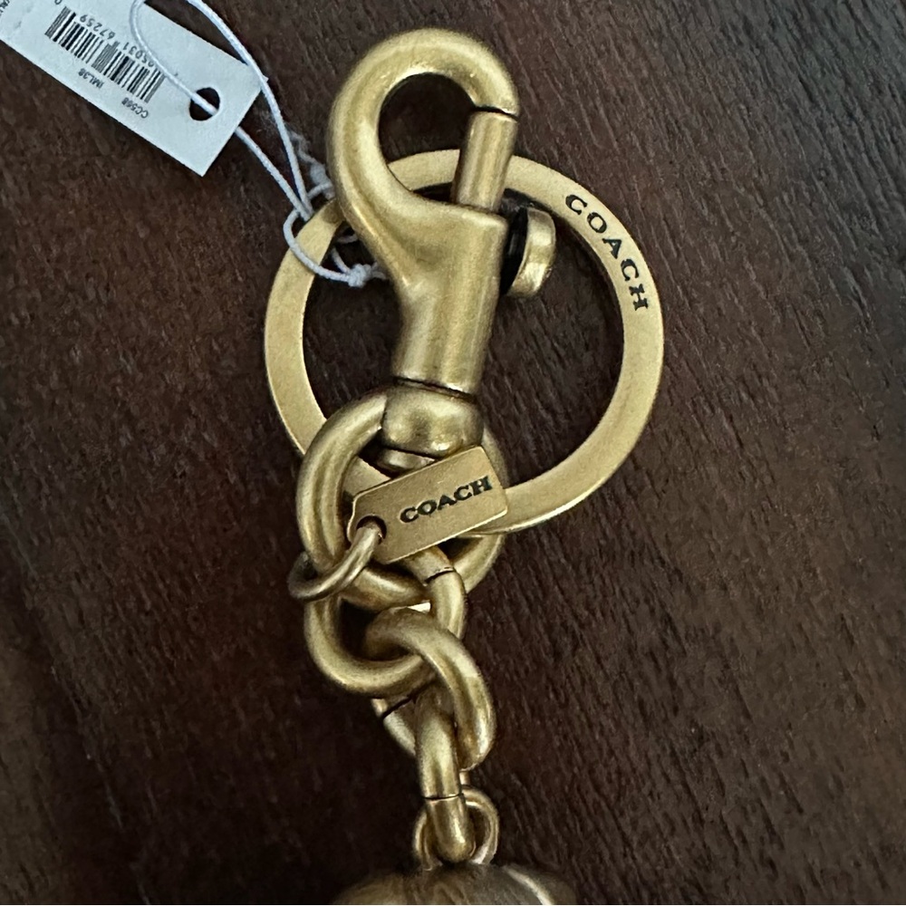 Coach Creatures Puppy Bag Charm Keychain NWT - Picture 9 of 11